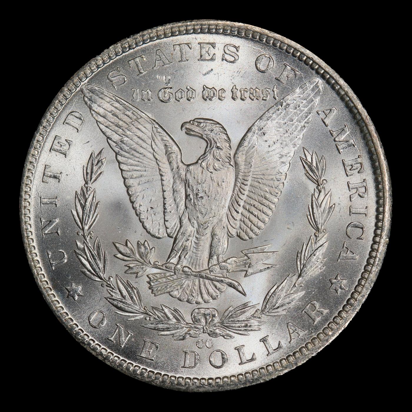 1884-cc Morgan Dollar $1 ms67 SEGS