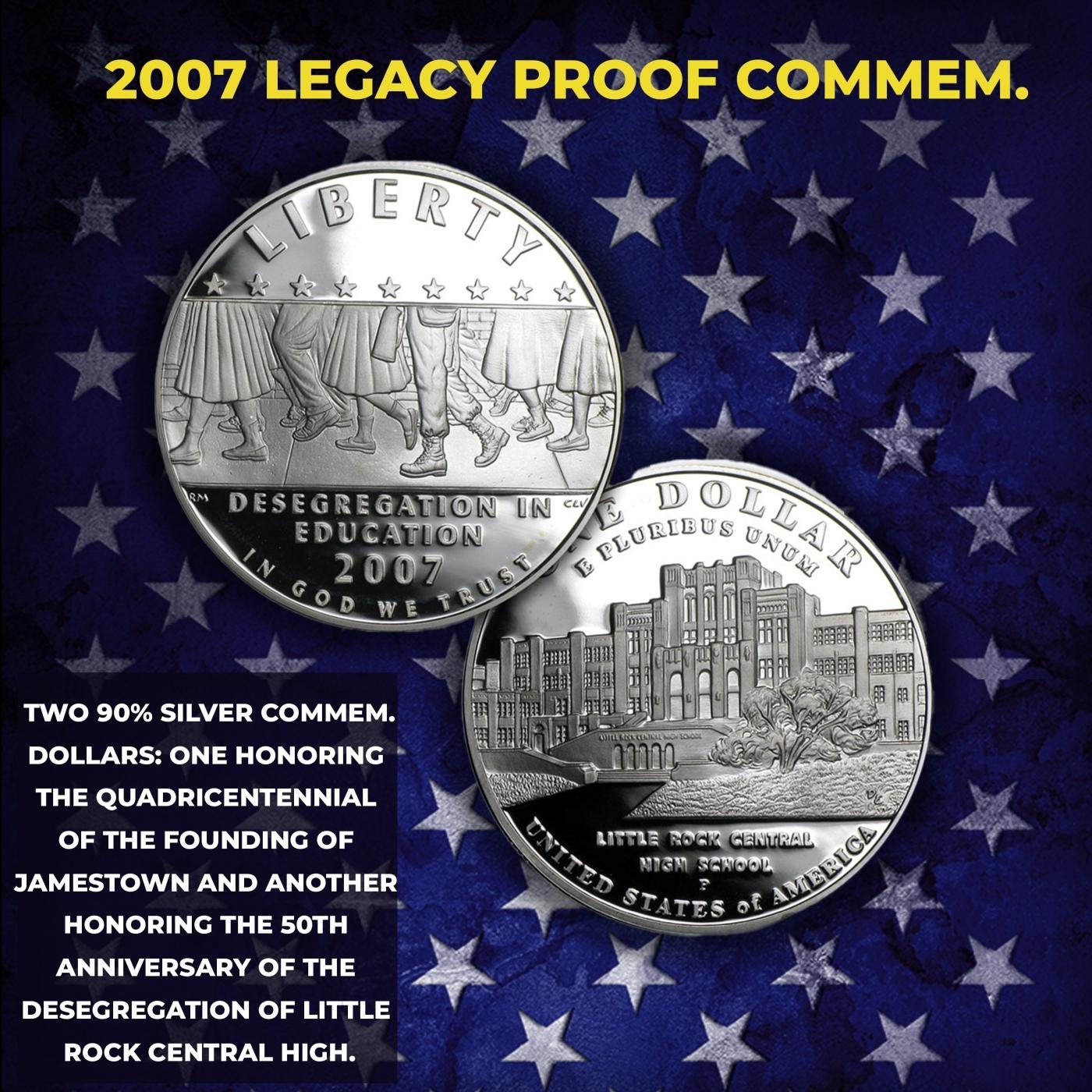2005-2008 Full Run of US Mint American Legacy Proof Sets - 56 Coins Total, 4 Complete Sets Over 6 oz