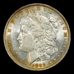 1893-p Morgan Dollar $1 ms63 USCG