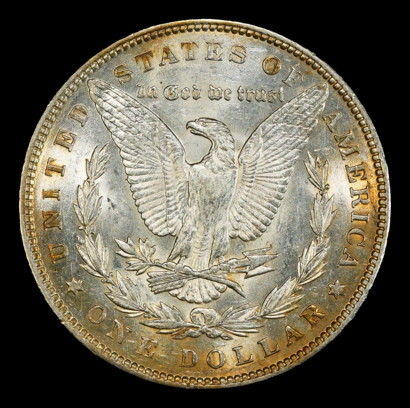 1893-p Morgan Dollar $1 ms63 USCG