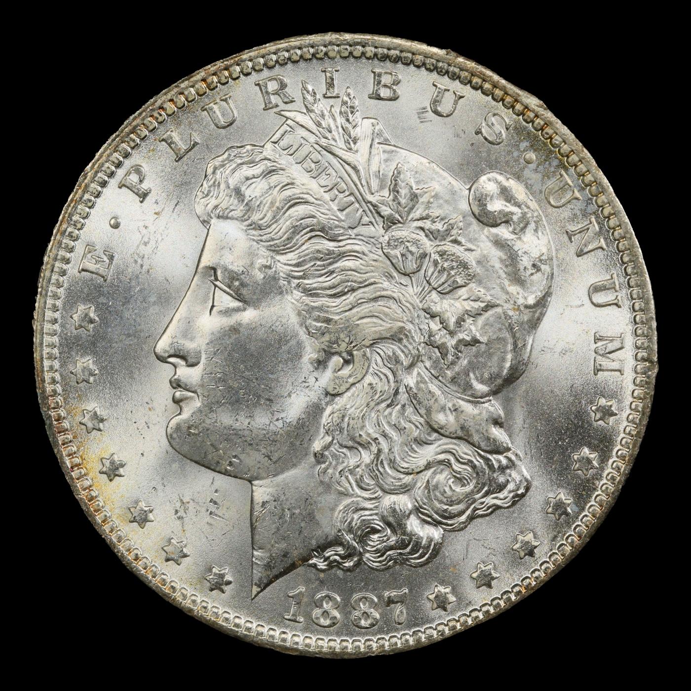 1887-o Morgan Dollar Near Top Pop $1 ms65+ SEGS