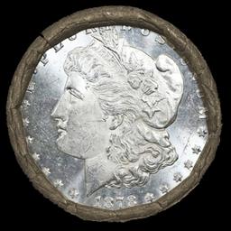 RO- SEARS 20 Coin Morgan Silver Dollar $1 Roll Unc 1878/'P' Rev Ends