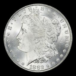 1882-p Morgan Dollar Near Top Pop! $1 ms67+ SEGS
