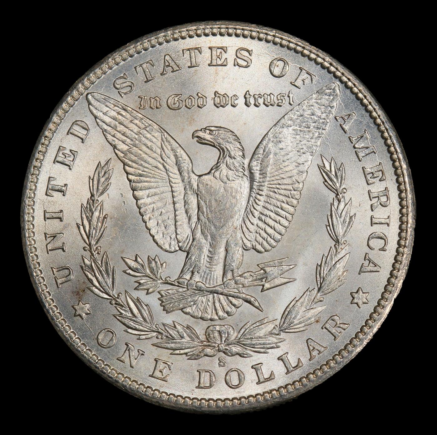 1900-s Morgan Dollar Near Top Pop $1 ms66+ SEGS