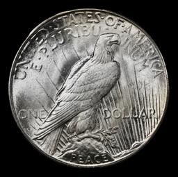 1925-s Peace Dollar $1 Grades ms64