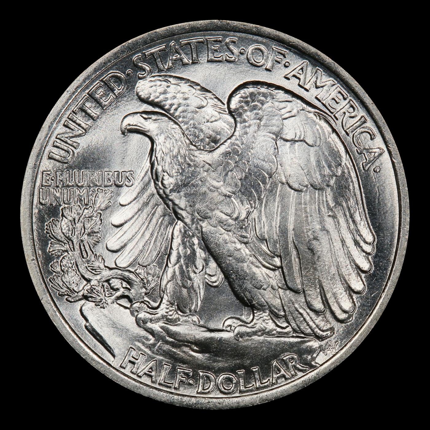 1935-p Walking Liberty Half Dollar 50c Grades ms66