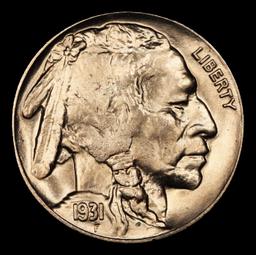 1931-s Buffalo Nickel 5c Grades ms66