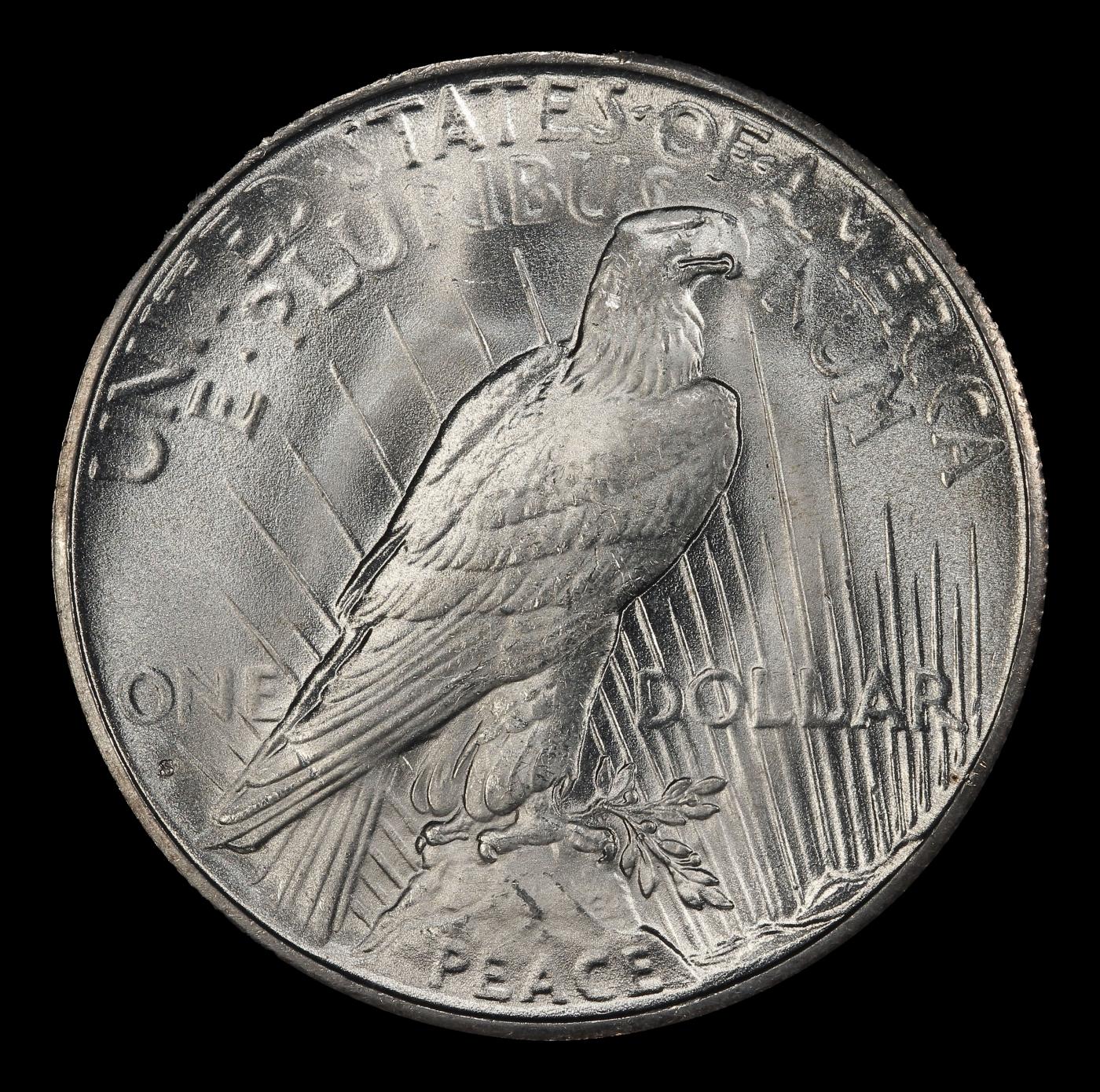 1935-s Peace Dollar $1 ms65 SEGS