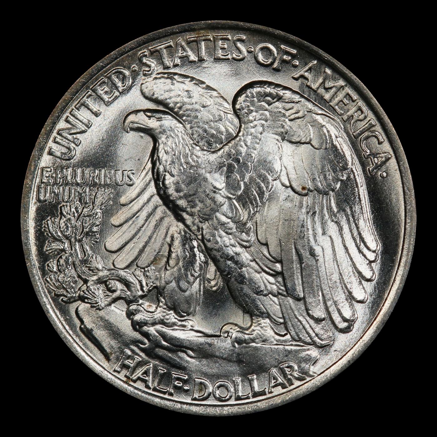 1936-p Walking Liberty Half Dollar 50c ms66+ SEGS