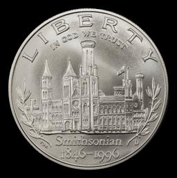 1996-d Smithsonian Modern Commem Dollar $1 ms70 SEGS