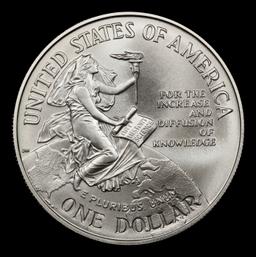 1996-d Smithsonian Modern Commem Dollar $1 ms70 SEGS