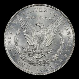 1897-p Morgan Dollar $1 Grades Choice+ Unc