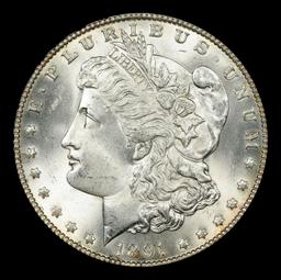 1891-p Morgan Dollar $1 Grades GEM Unc SEGS