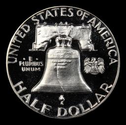 1959 Proof Franklin Half Dollar Near Top Pop! 50c pr68+ DCAM SEGS
