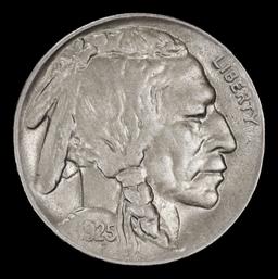 1925-s Buffalo Nickel 5c Select Unc USCG