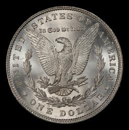 1897-p Morgan Dollar $1 ms66+ SEGS