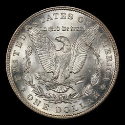 1886-p Morgan Dollar $1 ms66+ SEGS