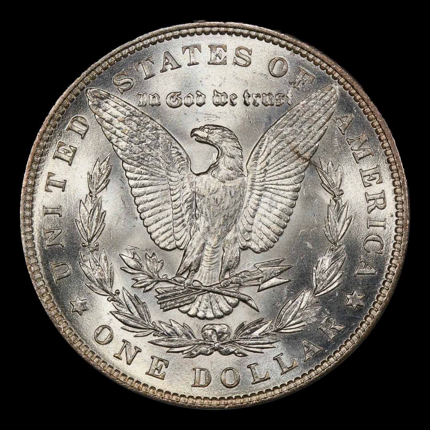 1886-p Morgan Dollar $1 ms66+ SEGS