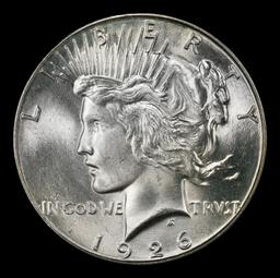1926-s Peace Dollar Near Top Pop $1 ms66 SEGS