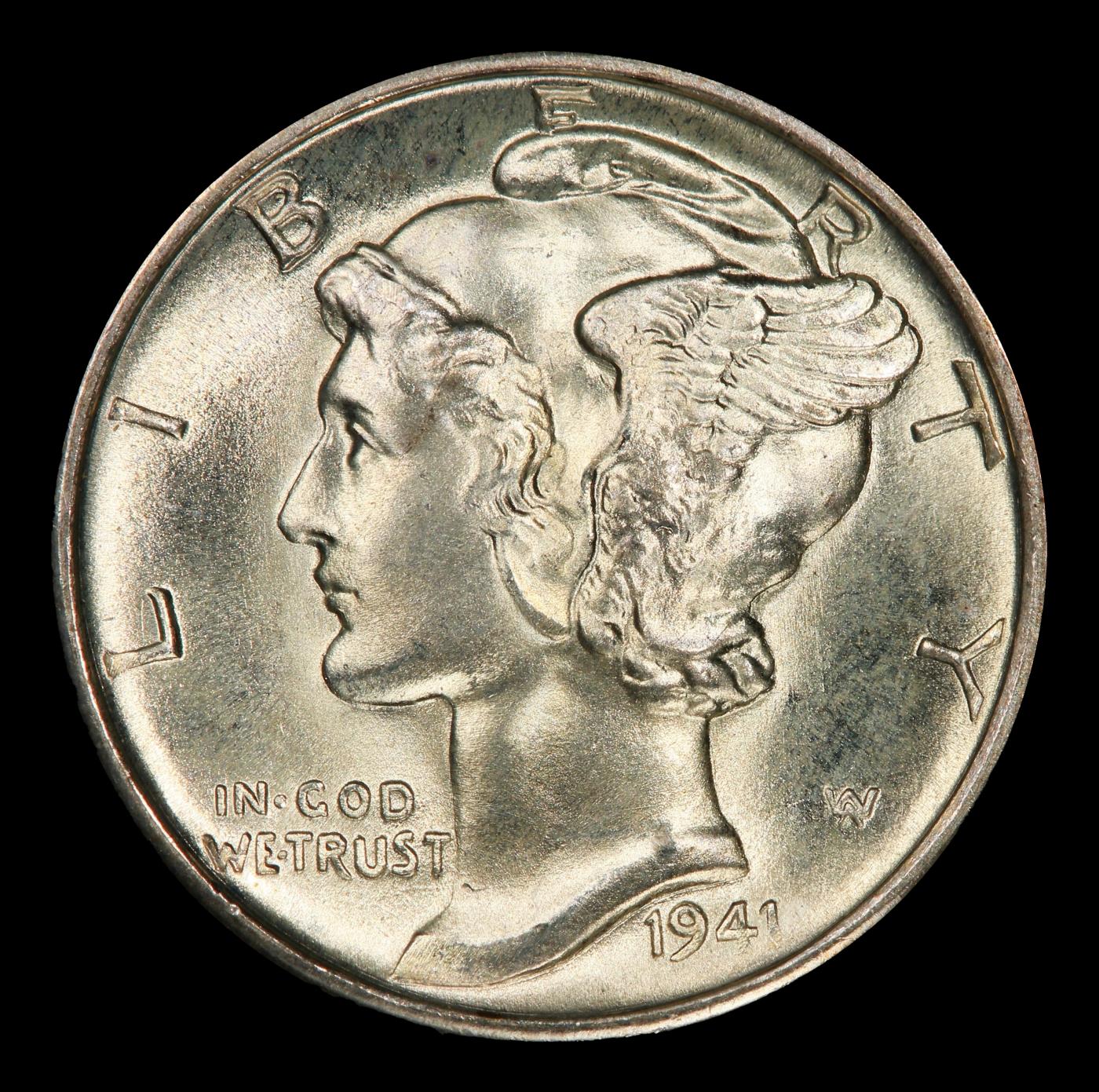 1941-d Mercury Dime TOP POP! 10c ms68+ FSB SEGS