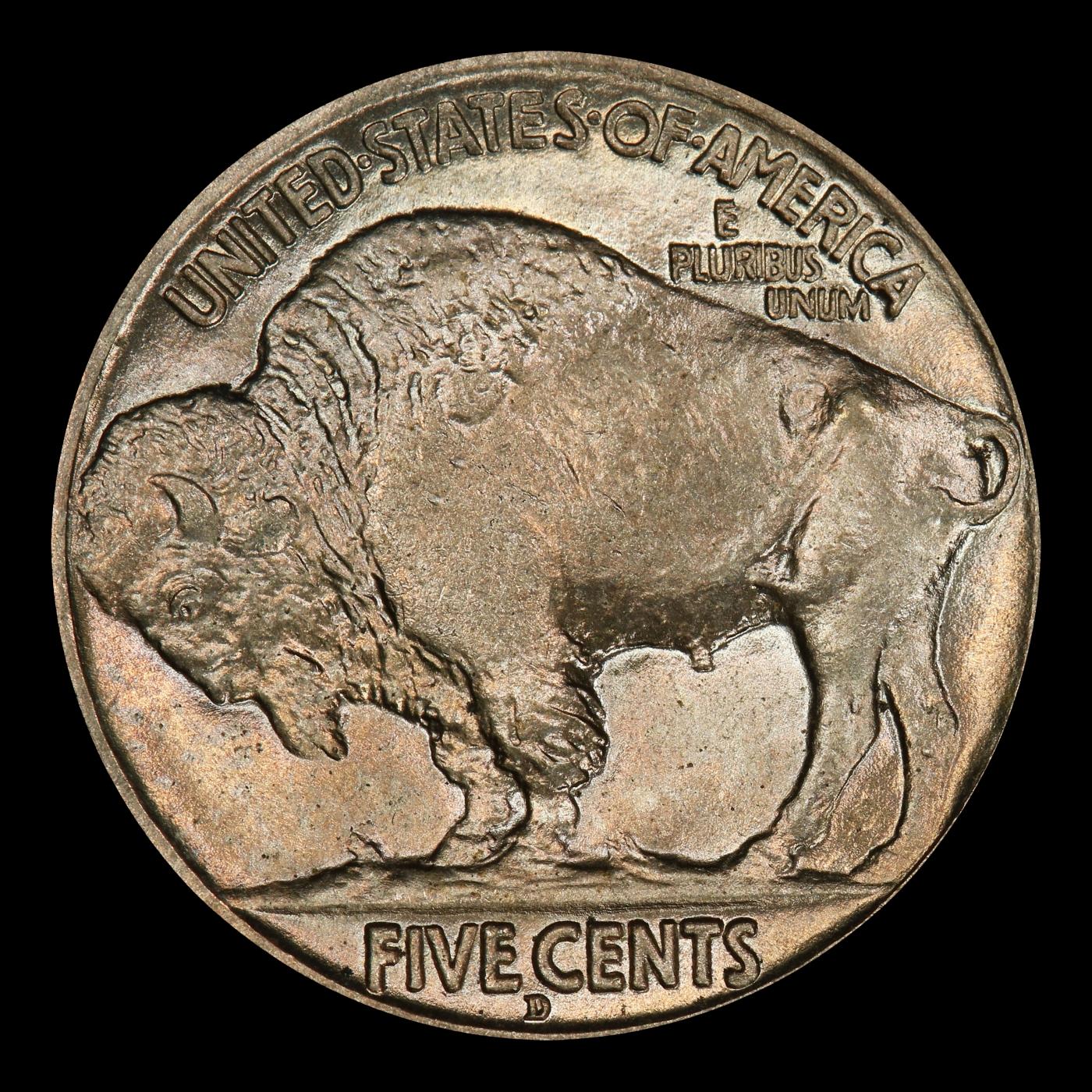 1913-d Ty II Buffalo Nickel 5c ms65 SEGS