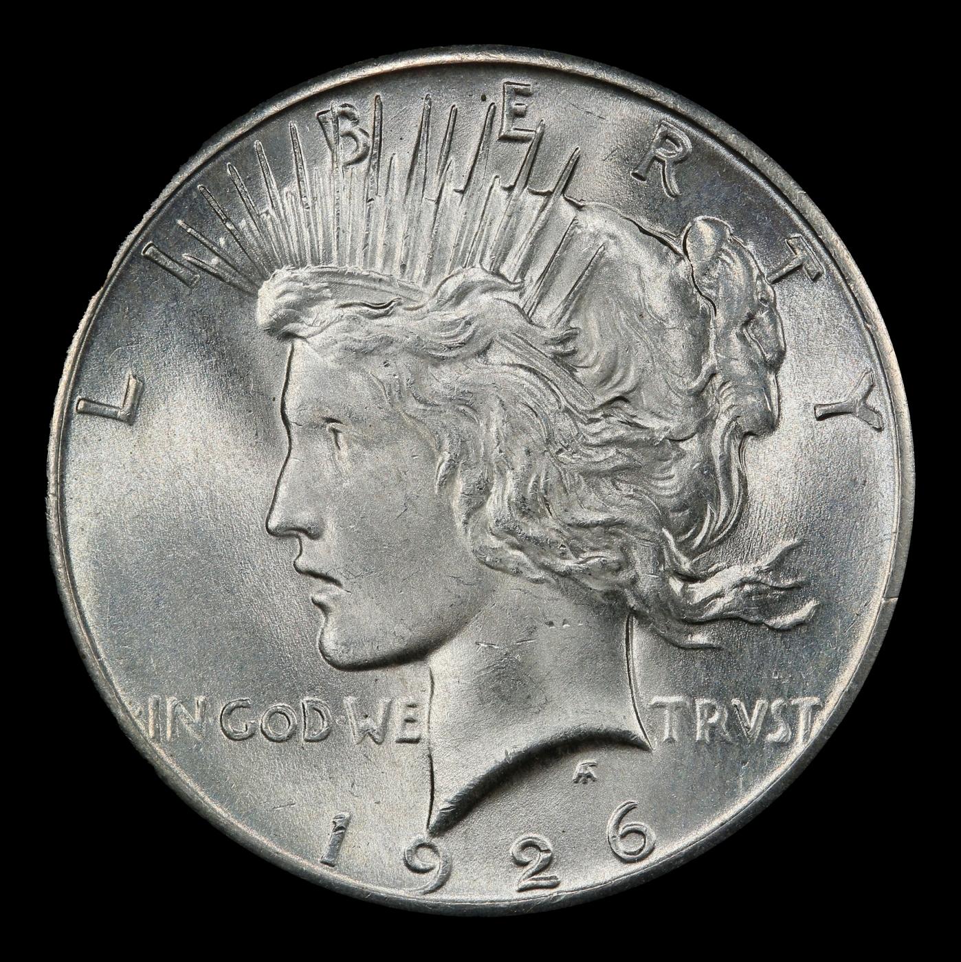 1926-p Peace Dollar $1 Grades GEM Unc