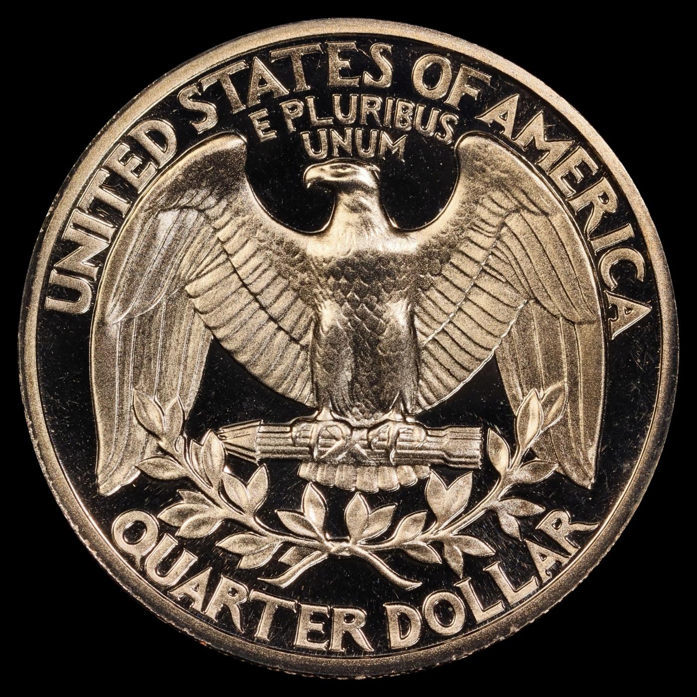 1977-s Proof Washington Quarter 25c pr70 dcam SEGS