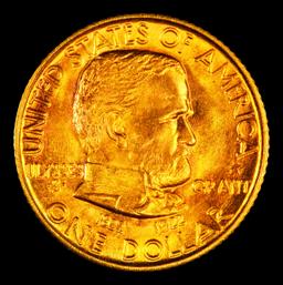 1922 Grant w/Star Gold Commem Dollar Near Top Pop! 1 ms68 SEGS