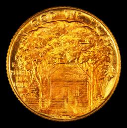 1922 Grant w/Star Gold Commem Dollar Near Top Pop! 1 ms68 SEGS