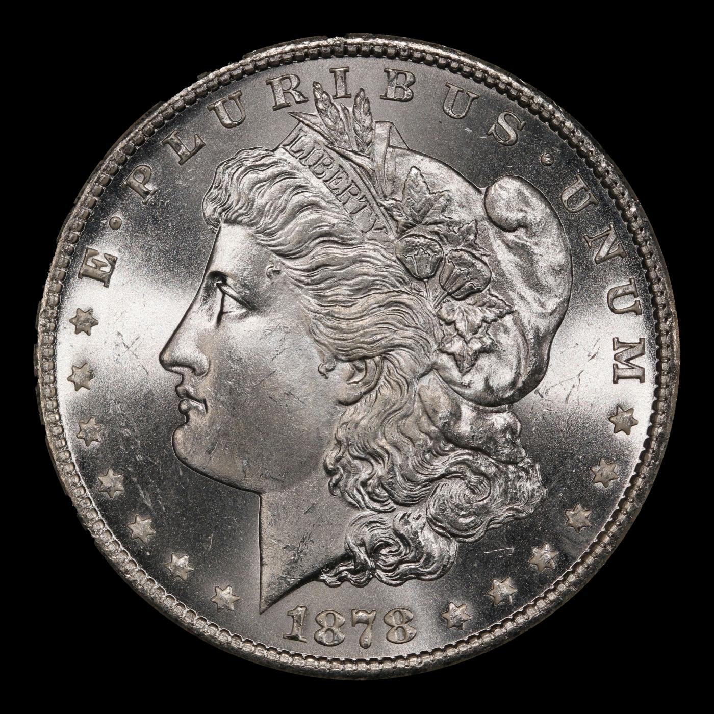 1878-s Morgan Dollar $1 Grades GEM Unc