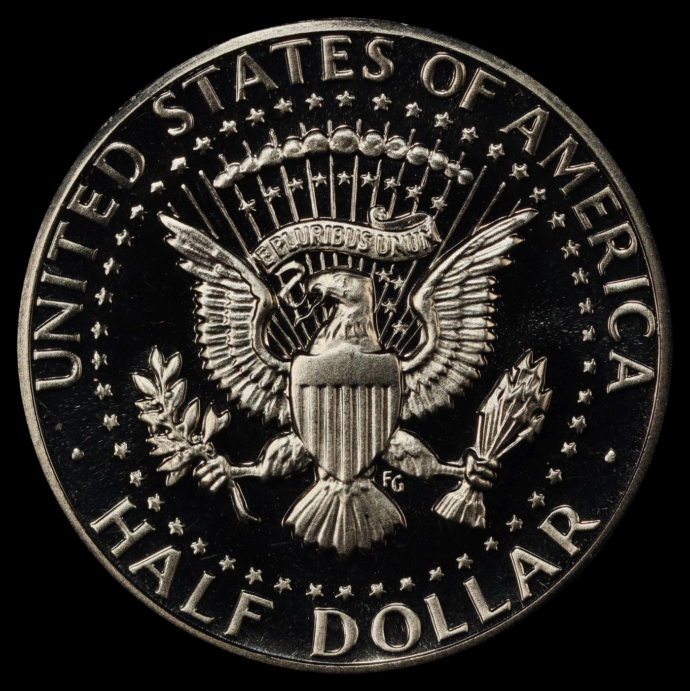 1974-s Proof Kennedy Half Dollar 50c pr70 dcam SEGS
