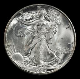 1934-d Walking Liberty Half Dollar 50c ms66 SEGS
