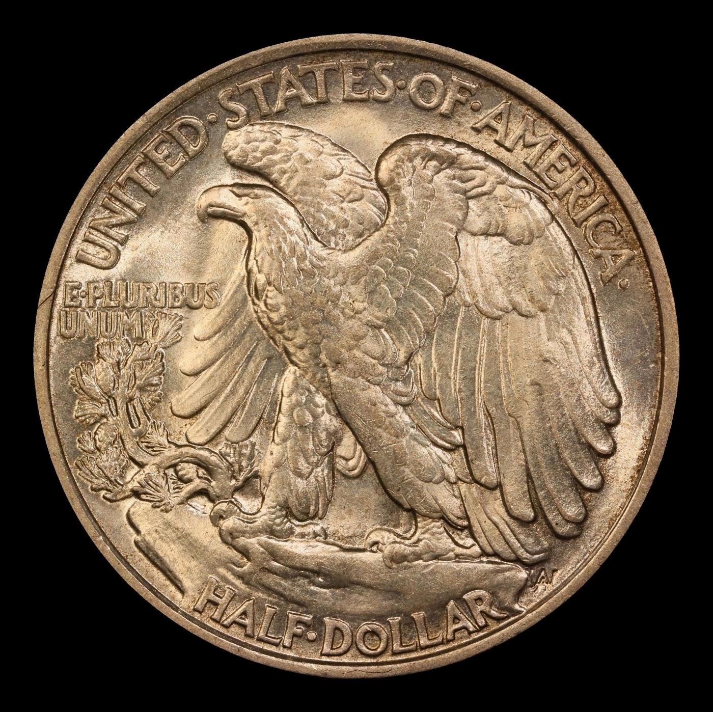 1920-p Walking Liberty Half Dollar 50c ms65 SEGS