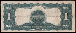 1899 $1 large size Silver Certificate "Black Eagle" Grades vf++ Signatures Speelman/White