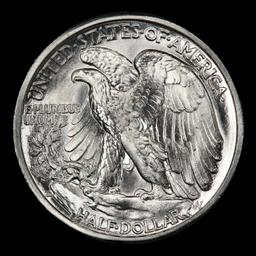 1941-d Walking Liberty Half Dollar 50c Grades ms66