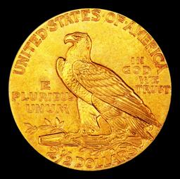 1926-p Gold Indian Quarter Eagle Near Top Pop! $2 1/2 ms65+ SEGS