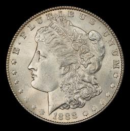 1888-p Morgan Dollar $1 Grades Select Unc