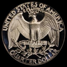 1974-s Proof Washington Quarter 25c pr70 dcam SEGS