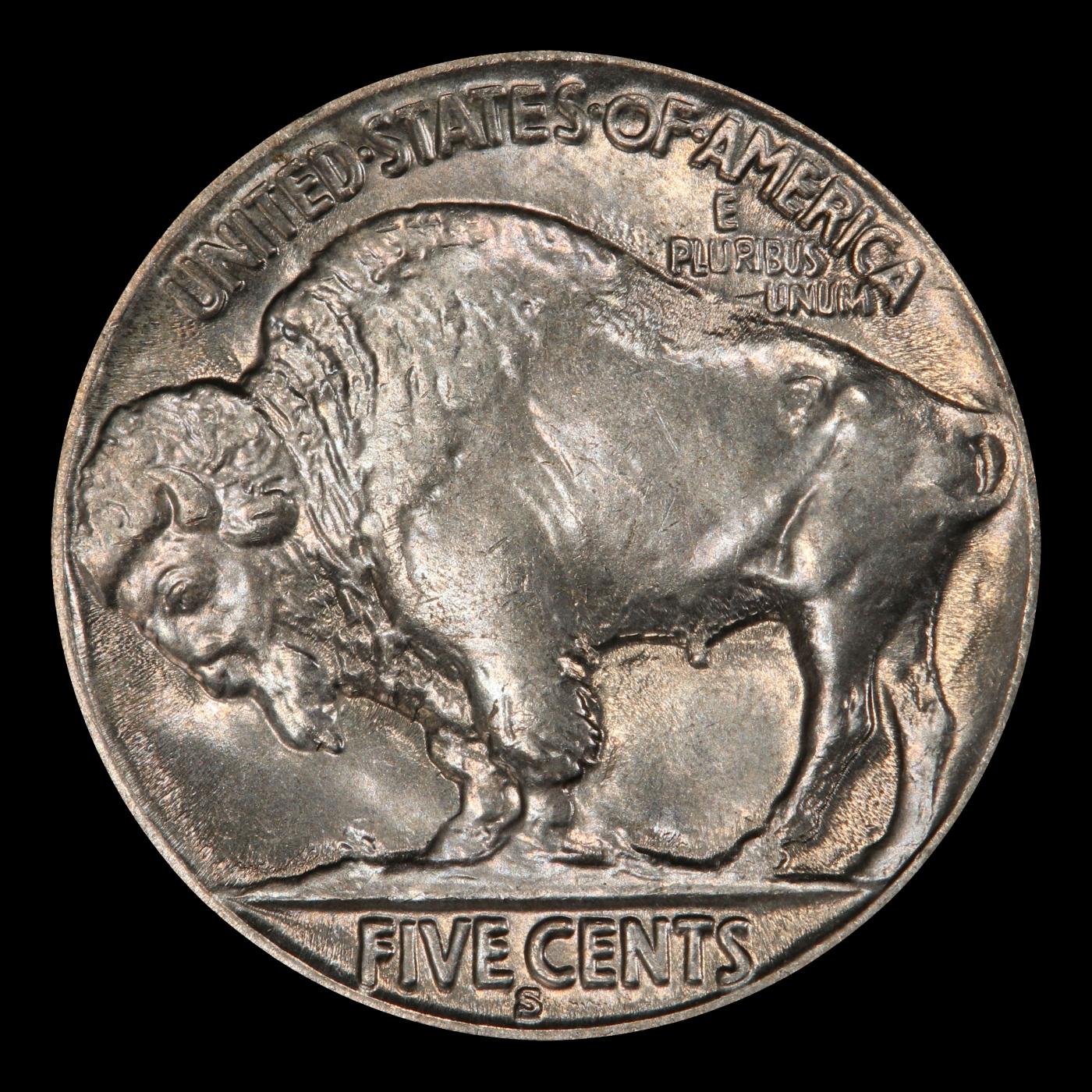 1929-s Buffalo Nickel 5c Grades GEM Unc