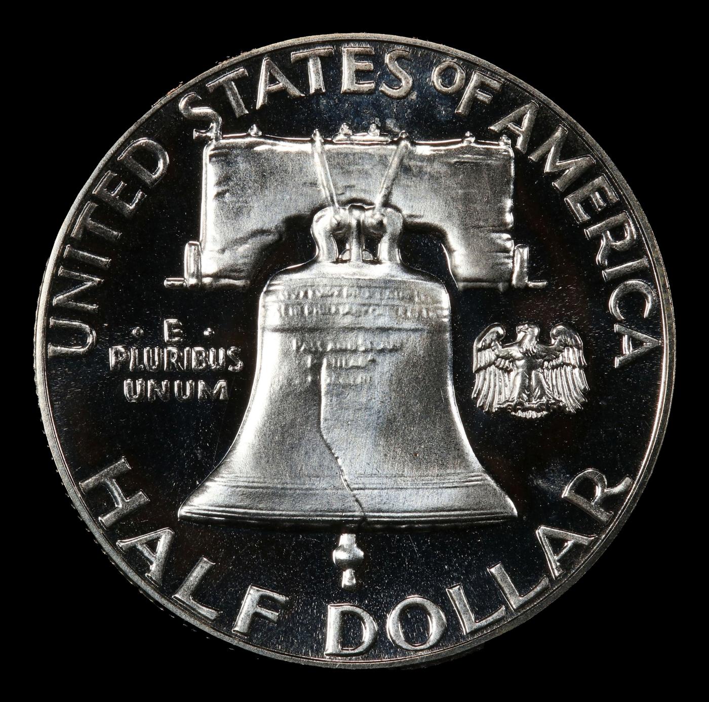 1960 Proof Franklin Half Dollar TOP POP! 50c pr69 DCAM SEGS