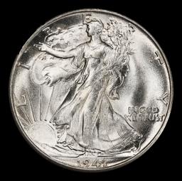 1941-s Walking Liberty Half Dollar 50c ms66 SEGS