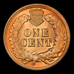 1902 Indian Cent . 1c Grades GEM Unc RB