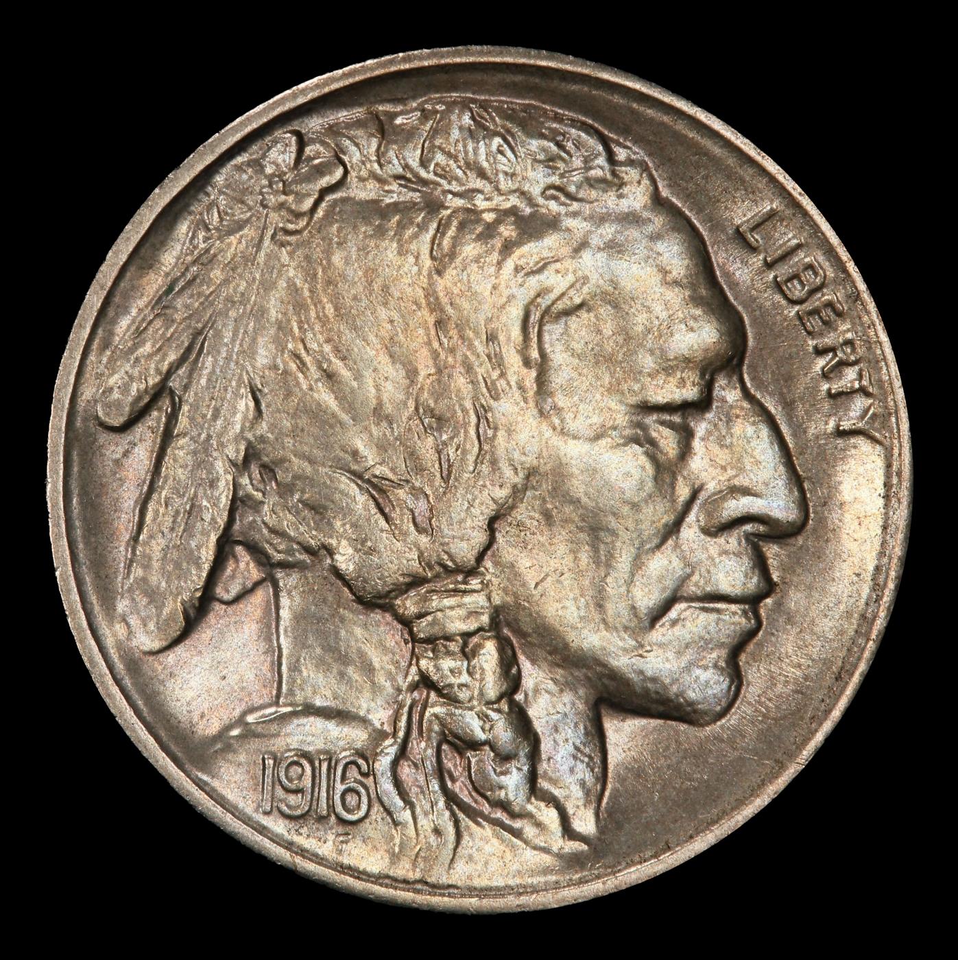 1916-s Buffalo Nickel 5c ms65+ SEGS