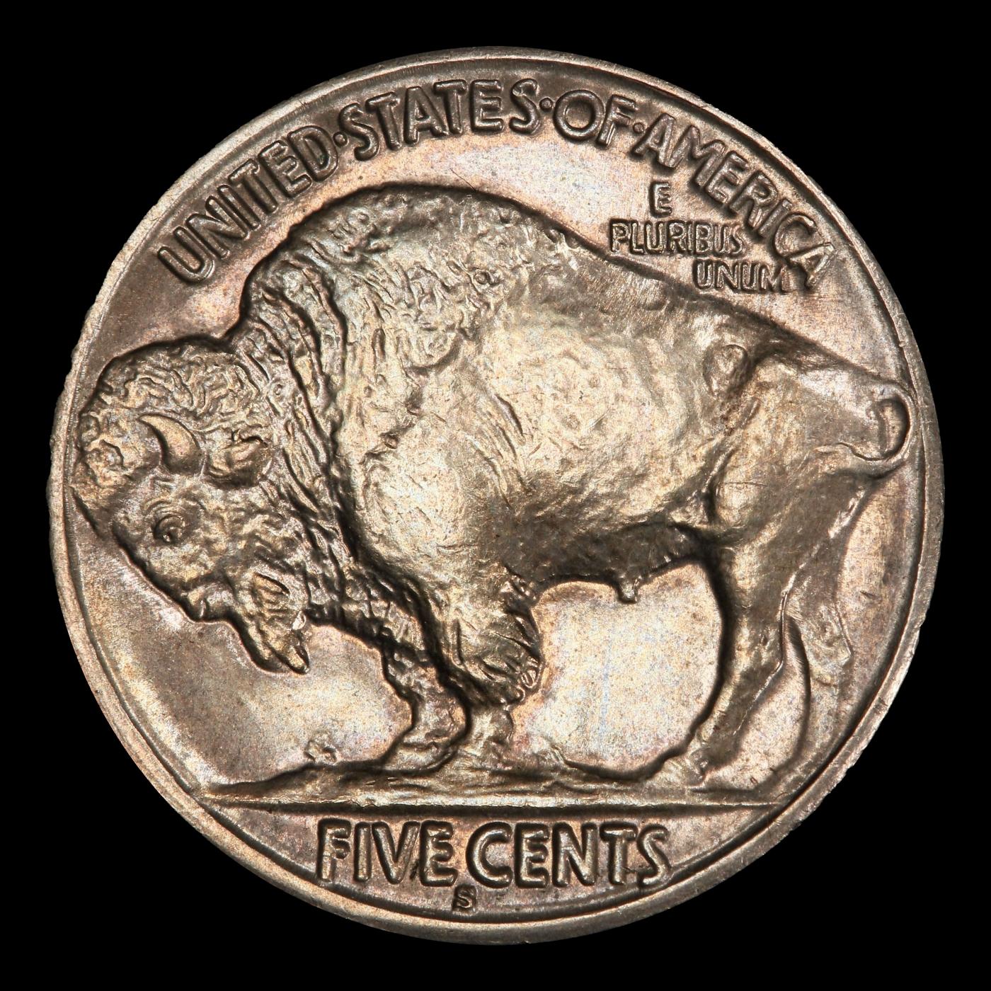 1916-s Buffalo Nickel 5c ms65+ SEGS