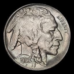 1936-d Buffalo Nickel TOP POP! 5c ms68 SEGS