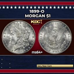 1899-o Morgan Dollar $1 Grades Choice+ Unc