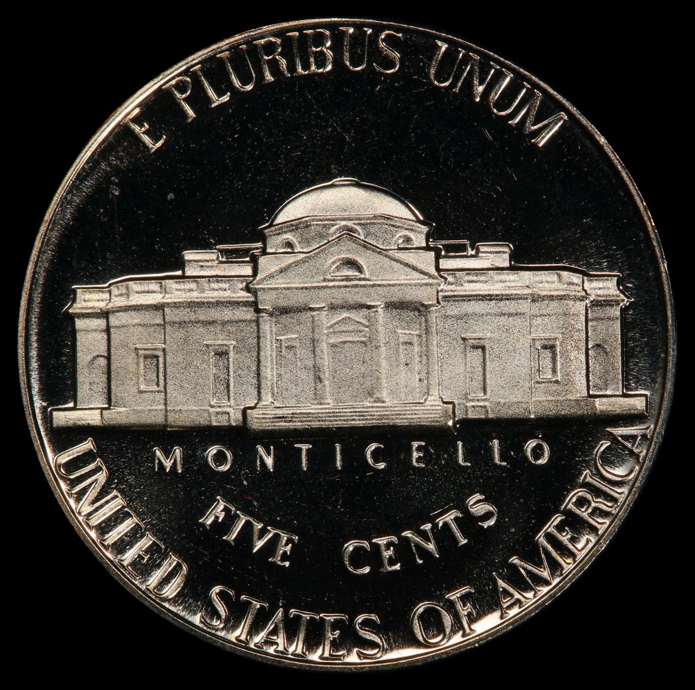 1976-s Proof Jefferson Nickel 5c pr70 dcam SEGS
