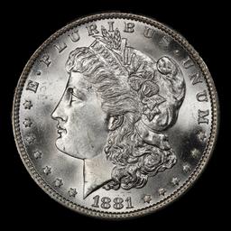 1881-o Morgan Dollar Near Top Pop! $1 ms66+ SEGS