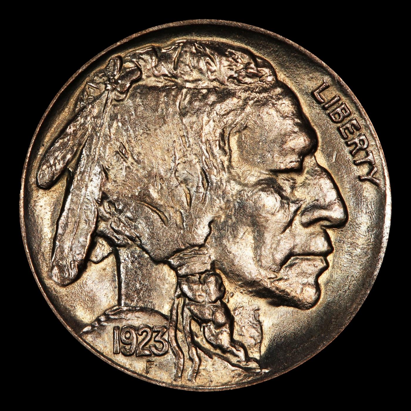 1923-p Buffalo Nickel 5c ms66 SEGS