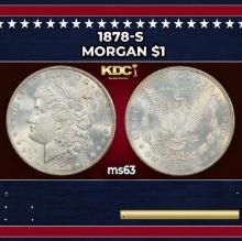 1878-s Morgan Dollar $1 Grades Select Unc